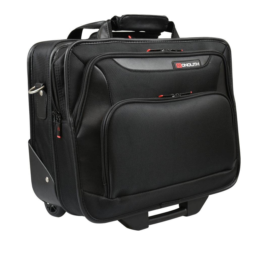 Monolith Delux Nylon Wheeled Laptop Case