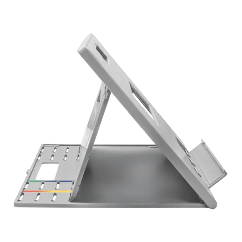 360 Ergonomic Laptop Stand For Desk With Detachable Mouse Plate thumbnail 2