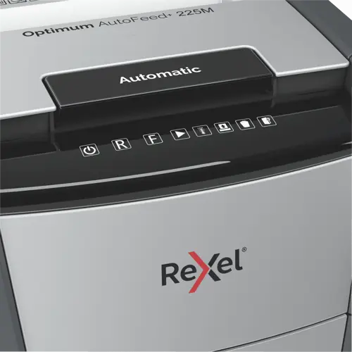 Rexel Optimum AutoFeed+ 225M Automatic Micro Cut Paper Shredder thumbnail 4