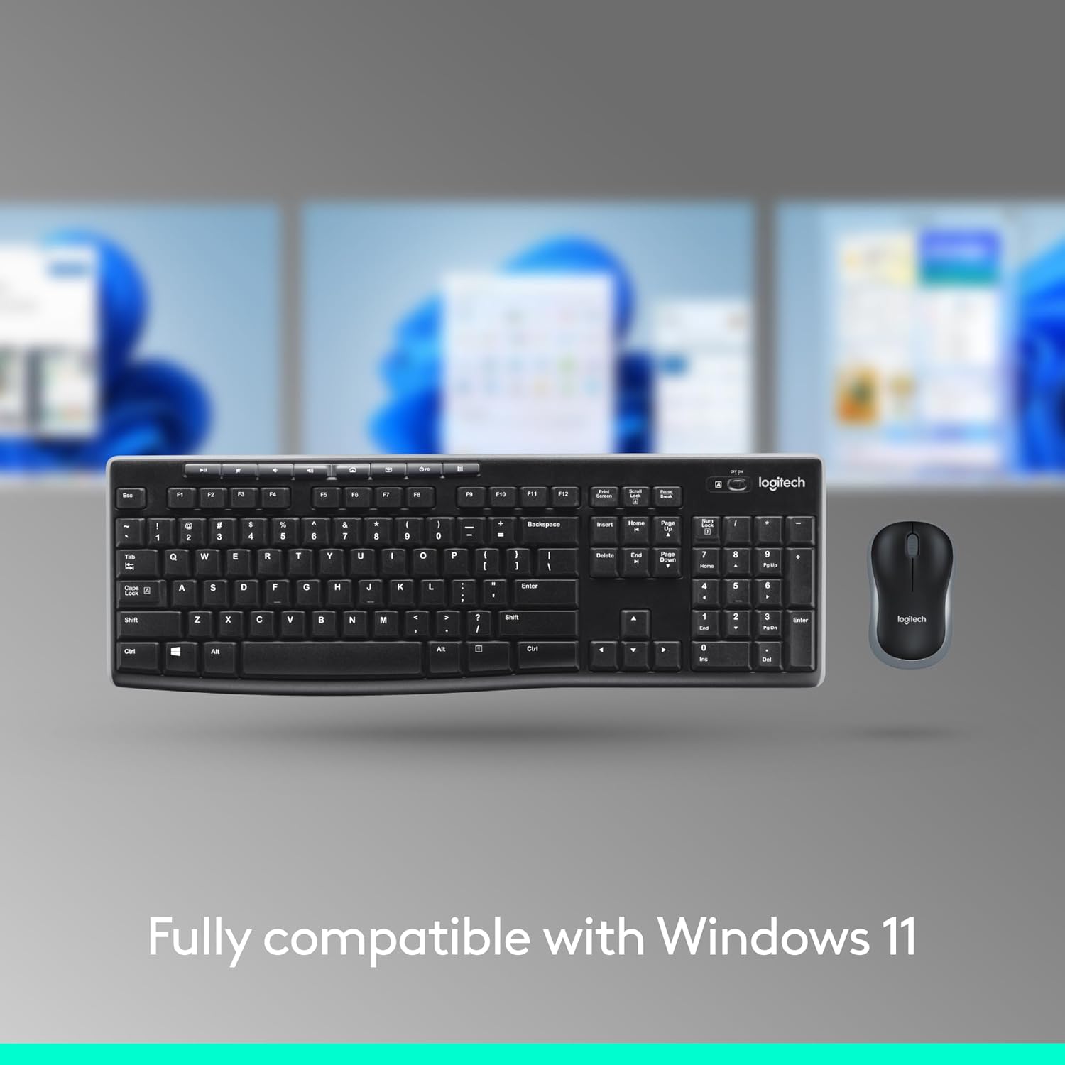 Logitech MK270 Wireless Keyboard and Mouse Combo thumbnail 4