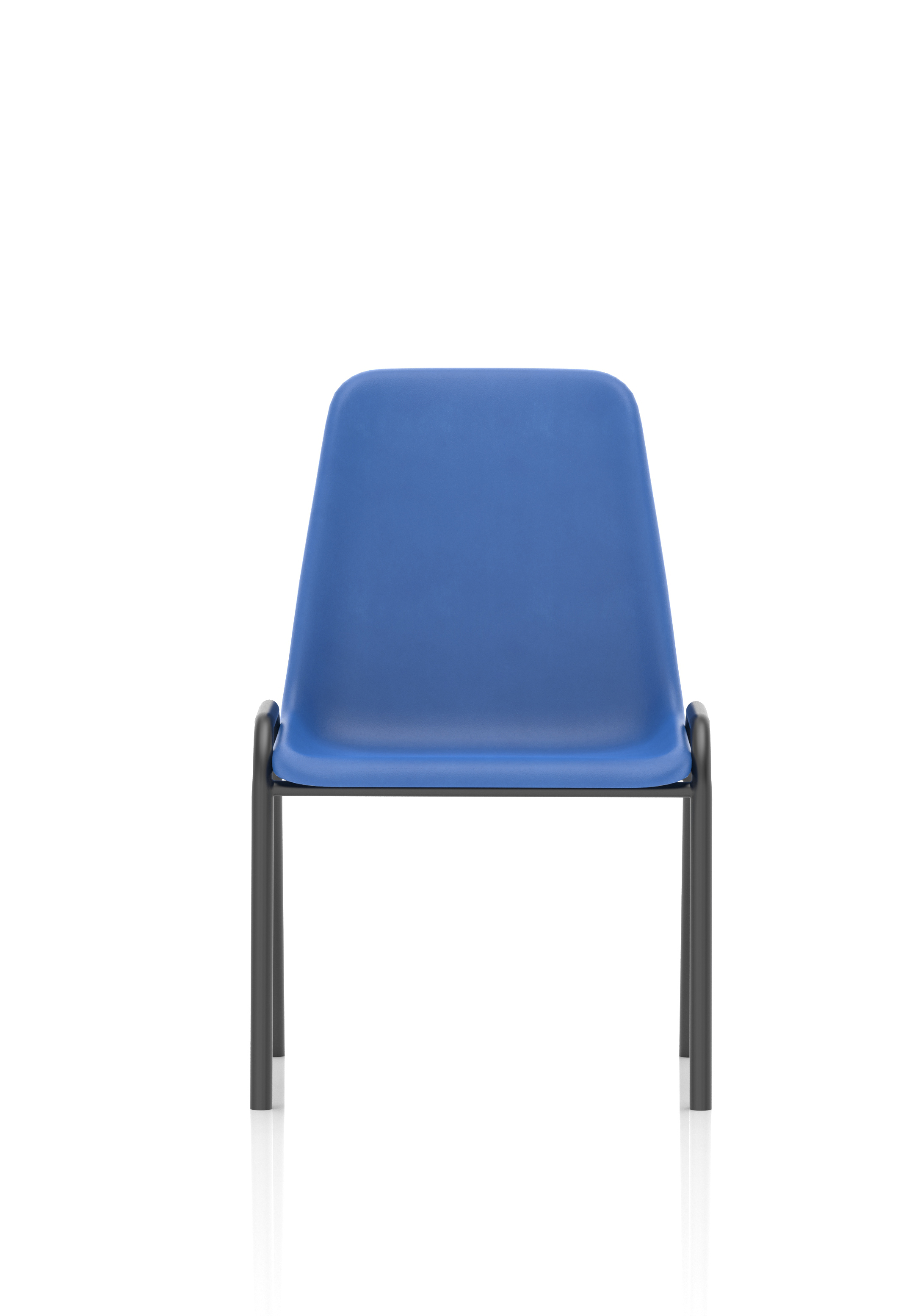 Polly Stacking Visitor Chair Black Polypropylene thumbnail 4